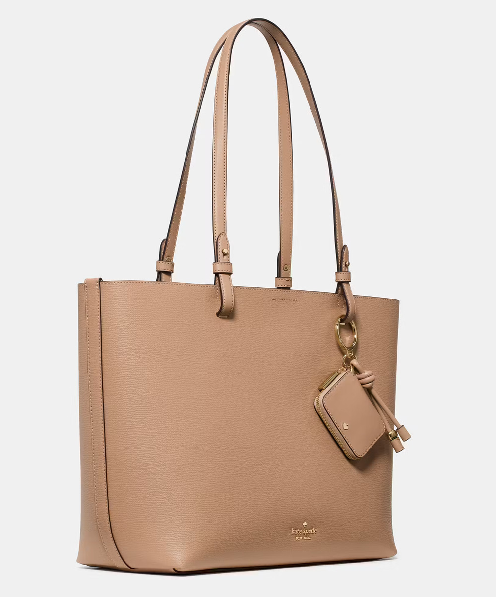 Tessa Tote Bag With Charm